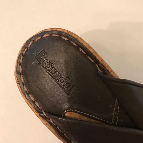 Bjorndal brown wedges size 11 - Picture 8 of 8